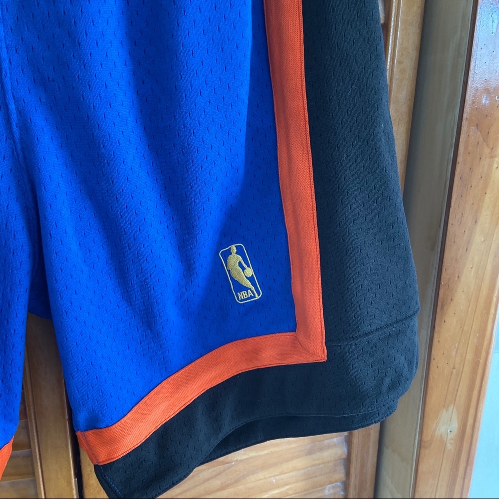 Mitchell & Ness 1996-97 NY Knicks Swingman Shorts - Picture 8 of 8